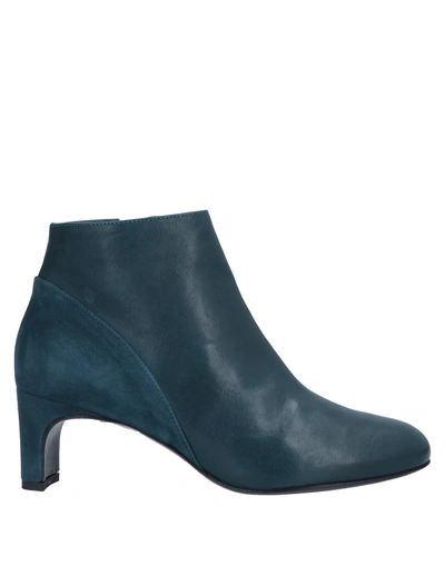 Shop Alberto Fermani Ankle Boot In Slate Blue