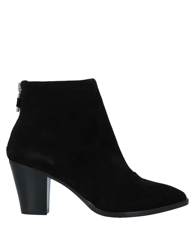 Shop Alberto Fermani Ankle Boot In Black