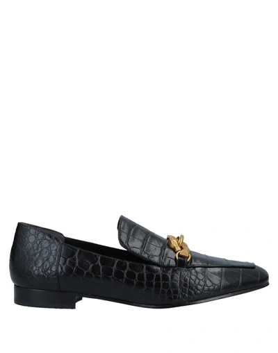 Shop Tory Burch Loafers In Black