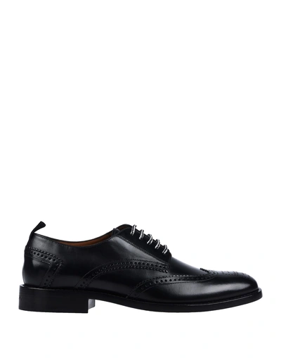 Shop Givenchy Laced Shoes In Black
