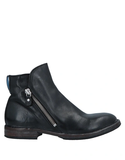 Shop Moma Ankle Boots In Black