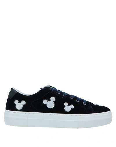 Shop Moa Master Of Arts Sneakers In Dark Blue