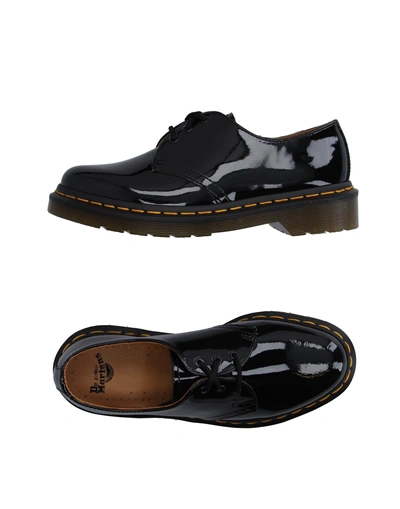 Shop Dr. Martens' Lace-up Shoes In Black