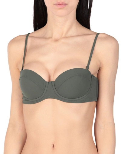 Shop Diane Von Furstenberg Bikini In Military Green