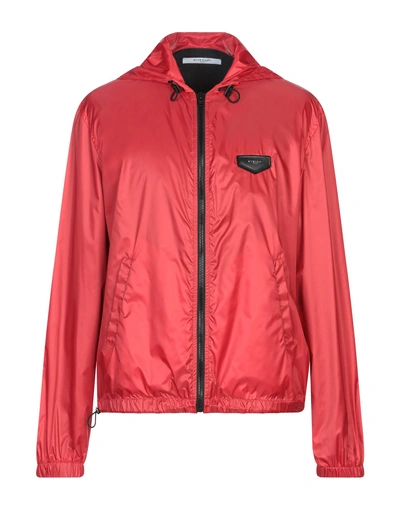 Shop Givenchy Jackets In Red