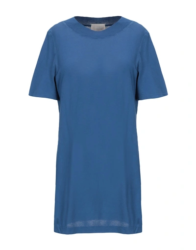 Shop Drumohr T-shirt In Blue