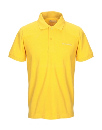 Shop Lotto Polo Shirt In Yellow