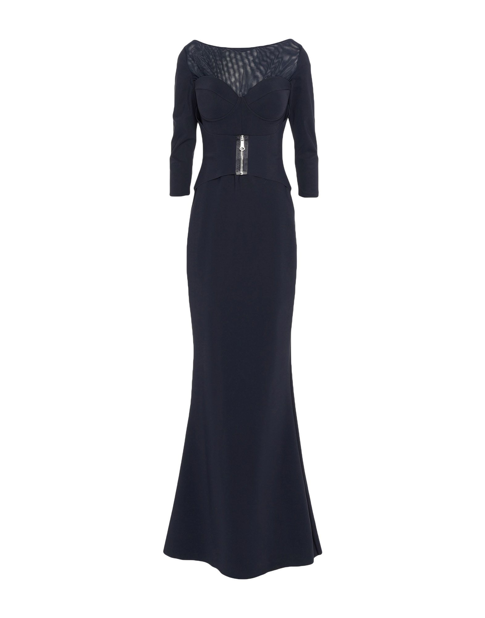 chiara boni blue dress