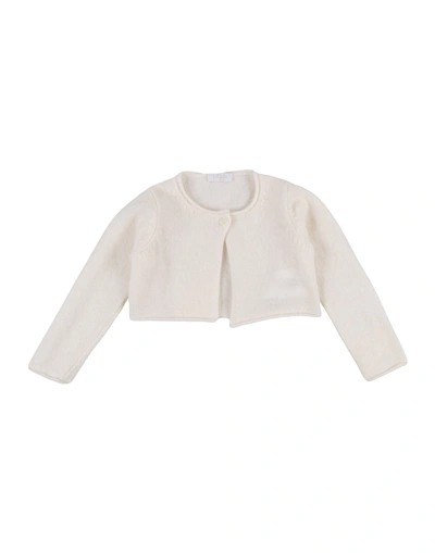 Shop Il Gufo Cardigans In Ivory