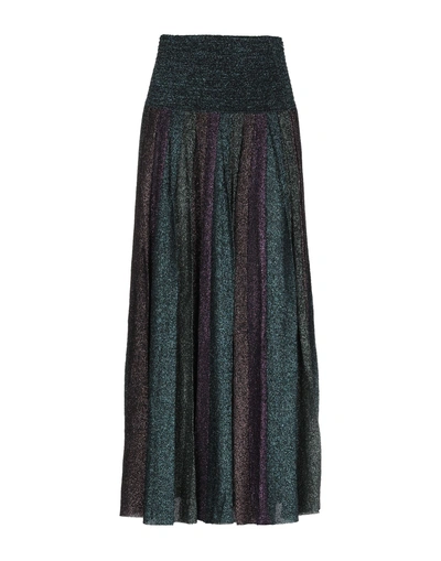 Shop Circus Hotel Midi Skirts In Deep Jade