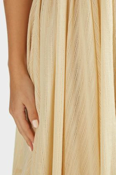 Shop Jacquemus La Robe Calci Cotton Dress In Ivory