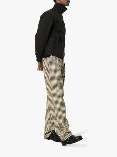 Shop Boramy Viguier Cotton Zip-up Jacket In 101 - Black