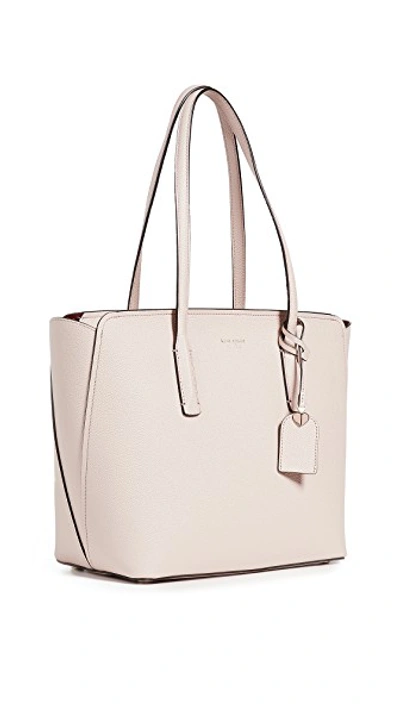 Shop Kate Spade Margaux Medium Tote In Pale Vellum