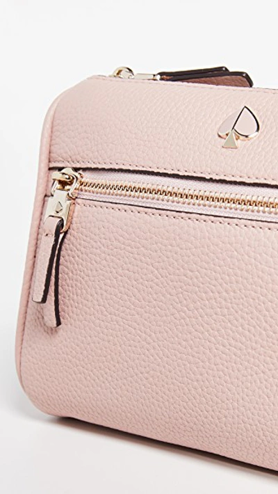 Shop Kate Spade Polly Small Crossbody Bag In Flapper Pink