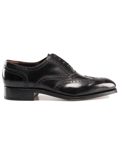 Shop Ferragamo Bord Oxford Shoes In Nero