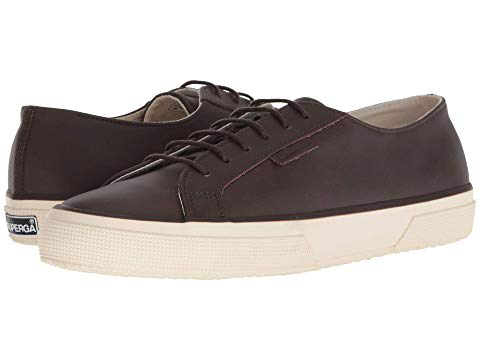 superga brown leather