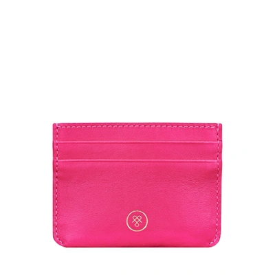 Shop Maxwell Scott Bags Finest Quality Womens Pink Leather Credit Card Case