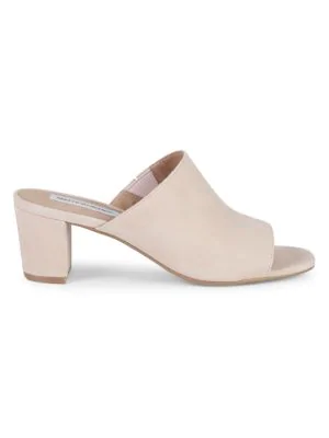 block heel mule sandals