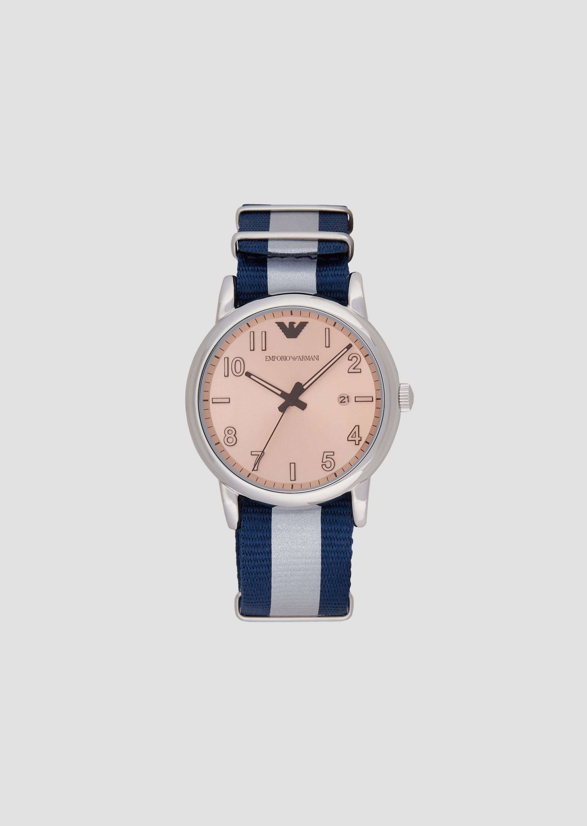 armani watch blue strap