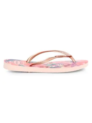 havaianas slim tropical ballet rose