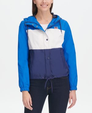 levi's retro hooded windbreaker