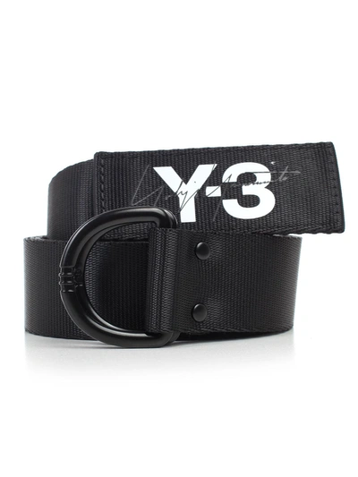 Yohji Yamamoto Adidas Printed Belt In Black