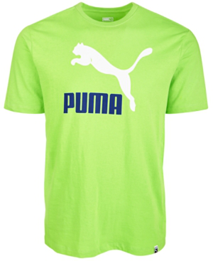 puma green t shirt