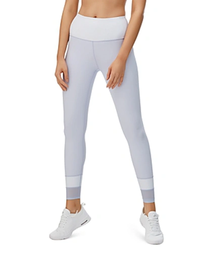 Shop All Fenix Fenix Striped-inset Leggings In Lilac