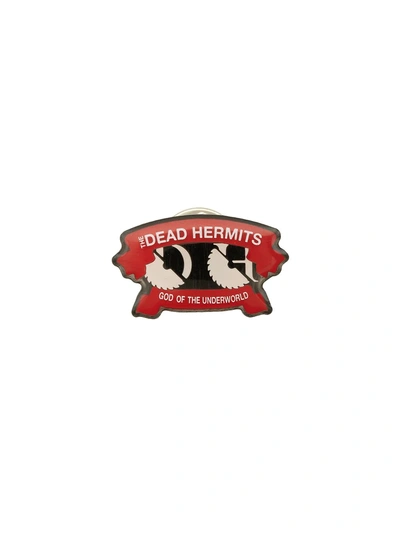 Shop Undercover The Dead Hermits Pin - Red