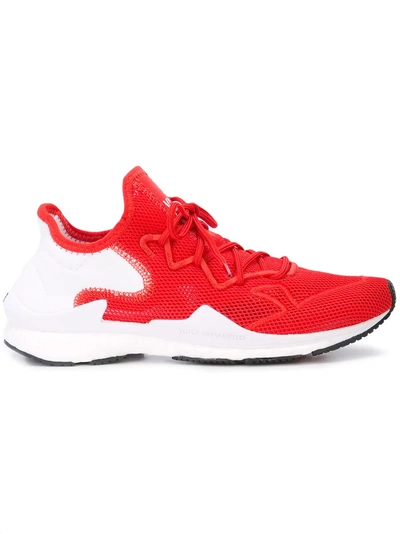 Shop Y-3 Adizero Runner Sneakers - Red