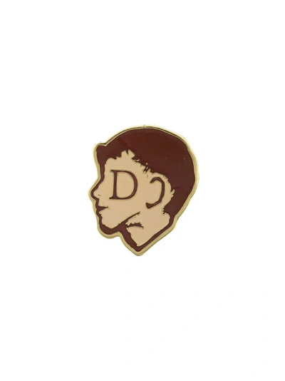 UNDERCOVER D FACE PIN - 多色