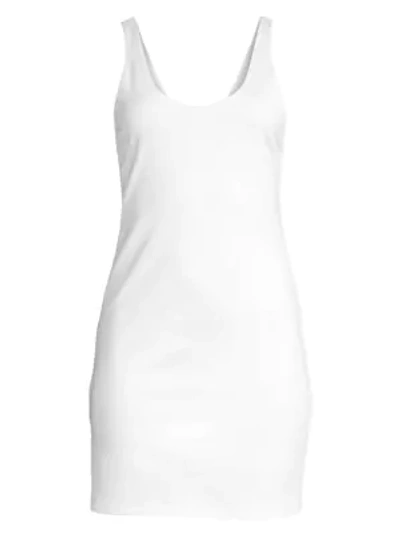 Shop Alice And Olivia James Mini Dress In Off White