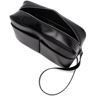 Shop Saint Laurent Black Brooklyn Messenger Bag In 1000 Black