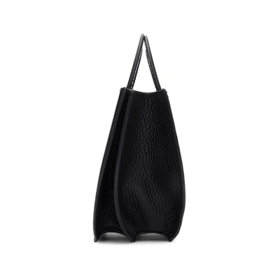 Shop Kara Black Half Moon Wristlet Bag