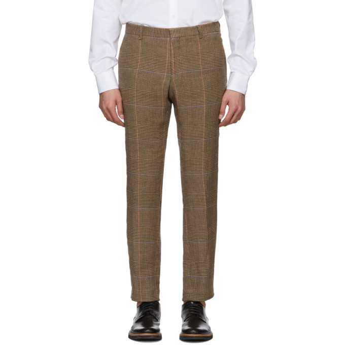 dries van noten plaid pants