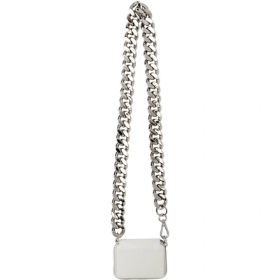 Shop Kara Ssense Exclusive White Chain Bag