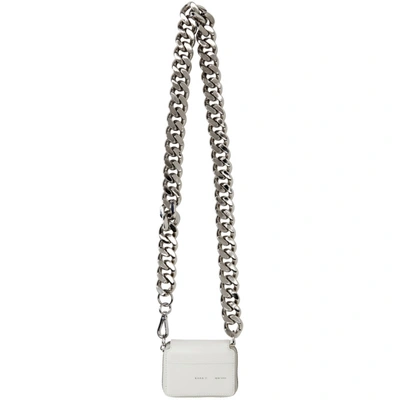 Shop Kara Ssense Exclusive White Chain Bag