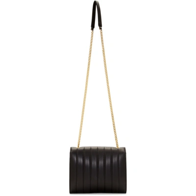 Shop Saint Laurent Black Medium Vicky Bag In 1000 Black