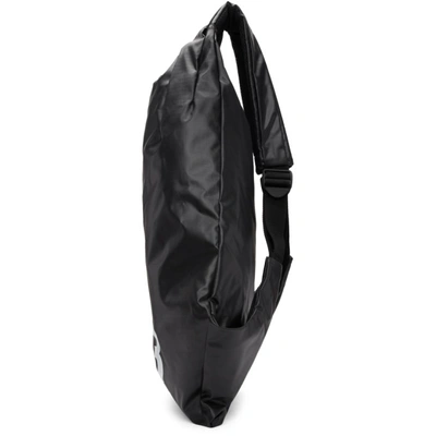 Shop Y-3 Black Yohji Bp Ii Backpack In Black/white