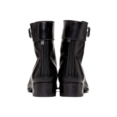 Shop Saint Laurent Black Miles 30 Age Boots In 1000 Black