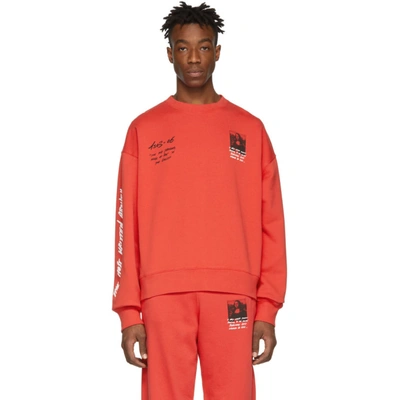 Shop Off-white Red Monalisa Sweatshirt In 2010 Redblk