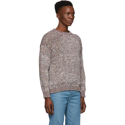 Shop Loewe Multicolor Melange Sweater In 9990 Multic