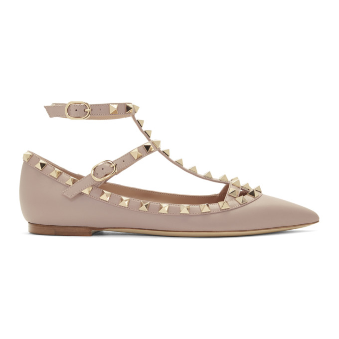 valentino poudre flats