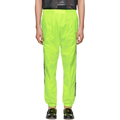 Shop Off-white Yellow Jogging Lounge Pants In 6200 Fluo Y