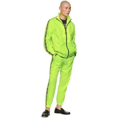 Shop Off-white Yellow Jogging Lounge Pants In 6200 Fluo Y