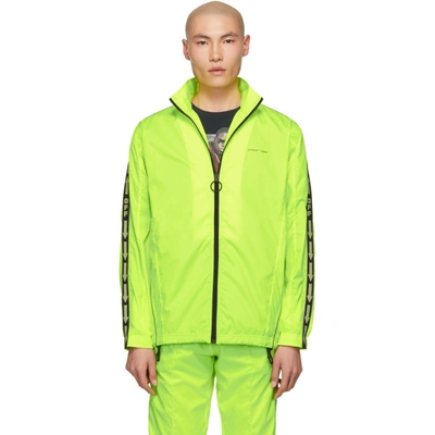 Shop Off-white Yellow Tracktop Jacket In 6200 Fluo Y