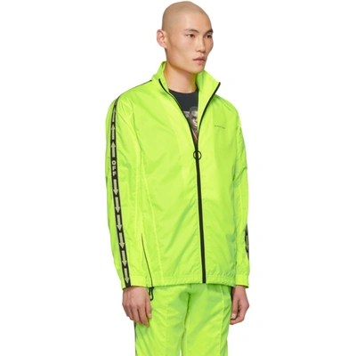 Shop Off-white Yellow Tracktop Jacket In 6200 Fluo Y