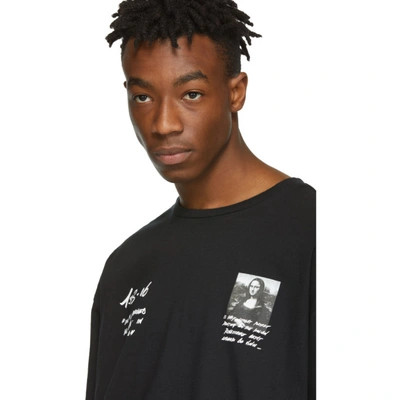 Shop Off-white Black Monalisa T-shirt