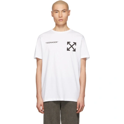 Off-white White Slim T-shirt | ModeSens