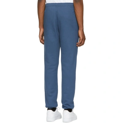OFF-WHITE 蓝色徽标运动裤